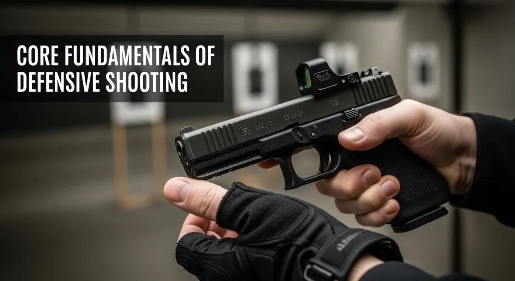 Core Fundamentals of defensive shooting
