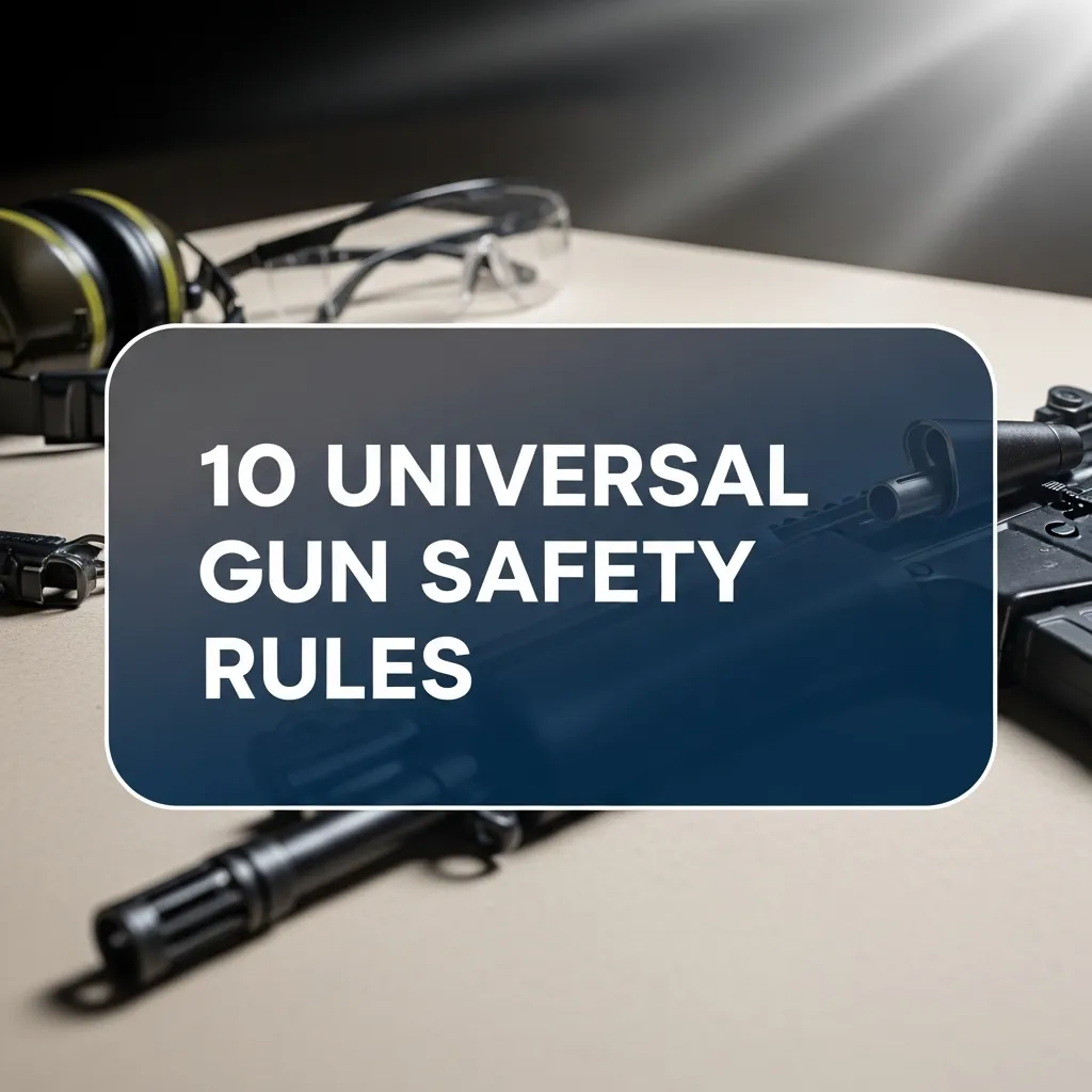 10 universal gun safety rules