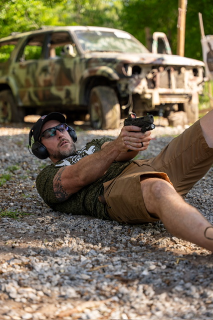 Gun instructor teaching shooting lessons in Boynton Beach Florida