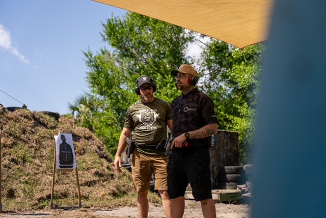 Outdoor shooting range near Boynton Beach at Smoke and Barrel Gun Club Okeechobee
