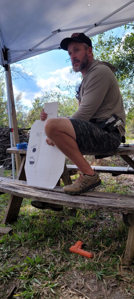 Outdoor shooting range near Belle Glade at Smoke and Barrel Gun Club Okeechobee