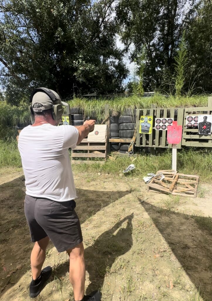 Outdoor shooting range near Coral Springs at Smoke and Barrel Gun Club Okeechobee