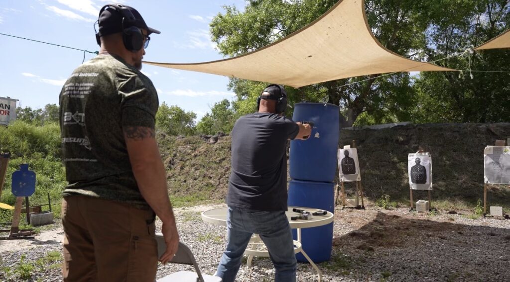 Firearm training in Davie FL with NRA-certified instructor Mike Kneue