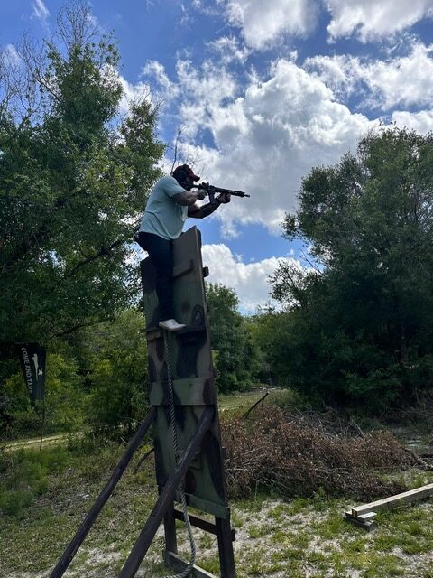 Outdoor shooting range near Fort Lauderdale at Smoke and Barrel Gun Club Okeechobee
