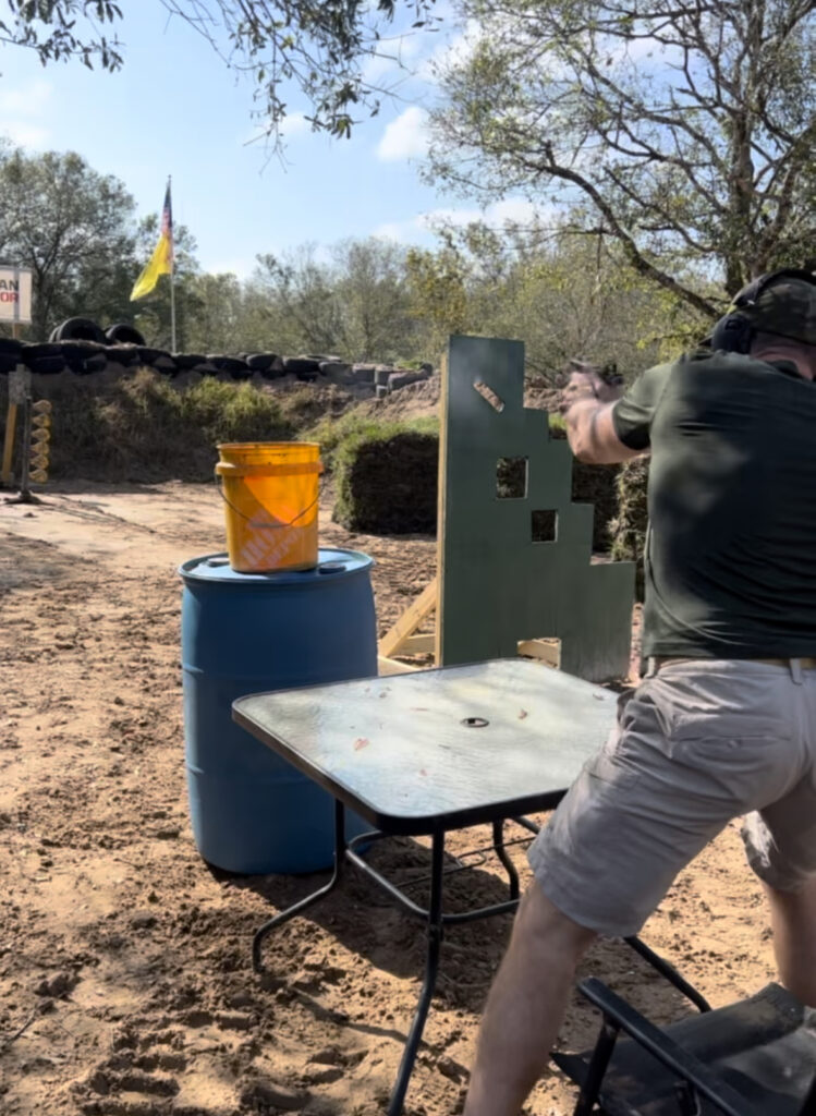 Outdoor shooting range near Lake Worth Beach at Smoke and Barrel Gun Club Okeechobee
