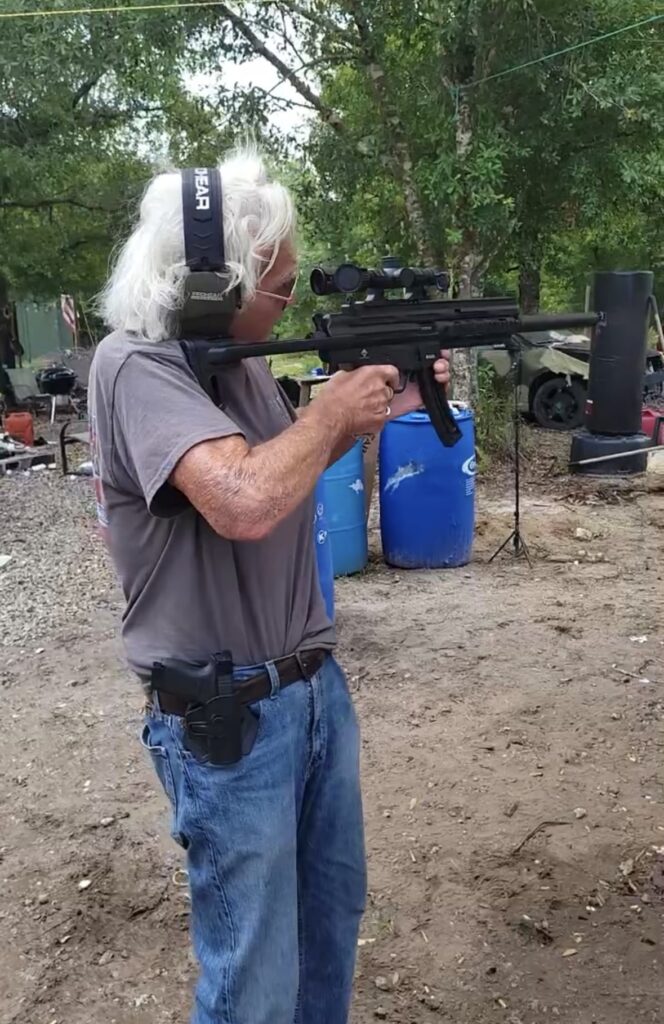 Gun instructor teaching shooting lessons in Palm Beach Gardens Florida