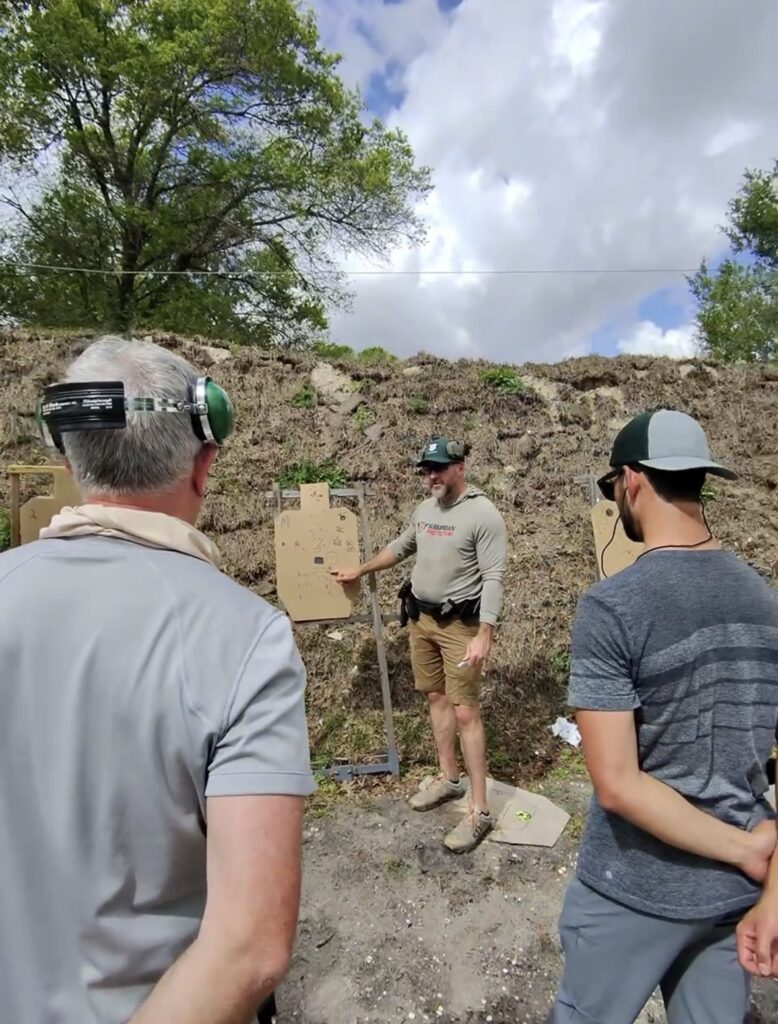 Outdoor shooting range near Palm Beach Gardens at Smoke and Barrel Gun Club Okeechobee