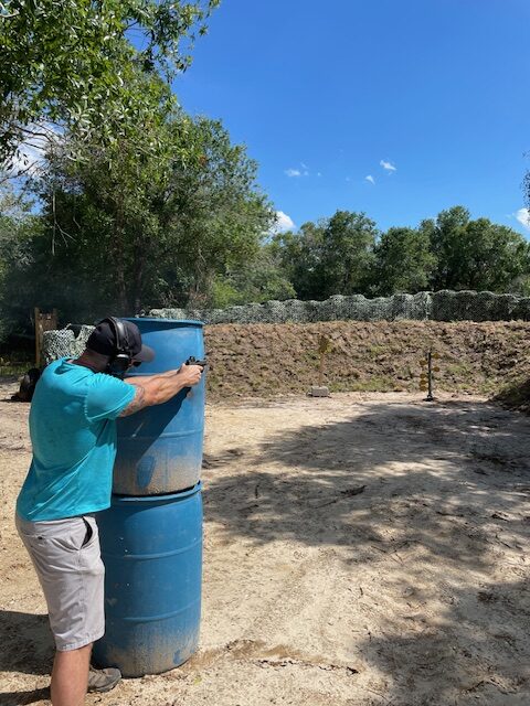 Outdoor shooting range near Riviera Beach at Smoke and Barrel Gun Club Okeechobee