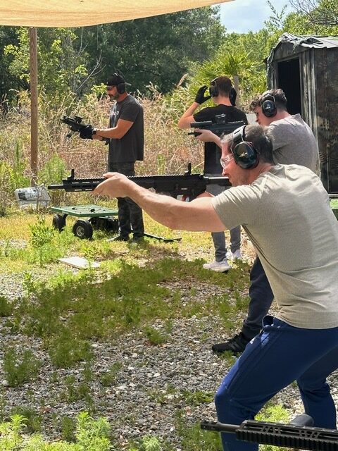 Outdoor shooting range near Sunrise at Smoke and Barrel Gun Club Okeechobee