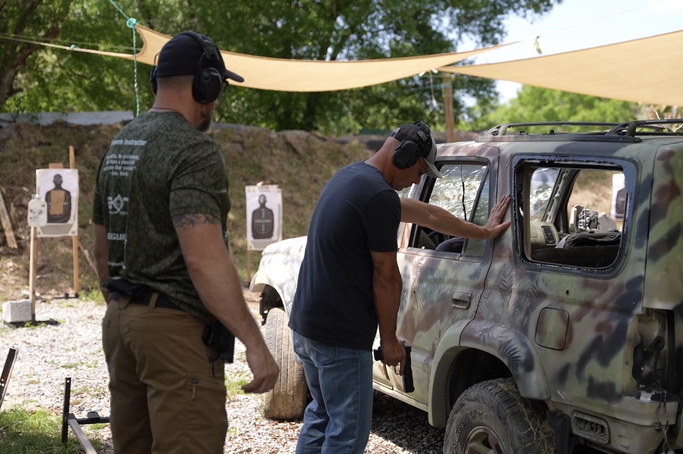 Outdoor shooting range near Weston at Smoke and Barrel Gun Club Okeechobee