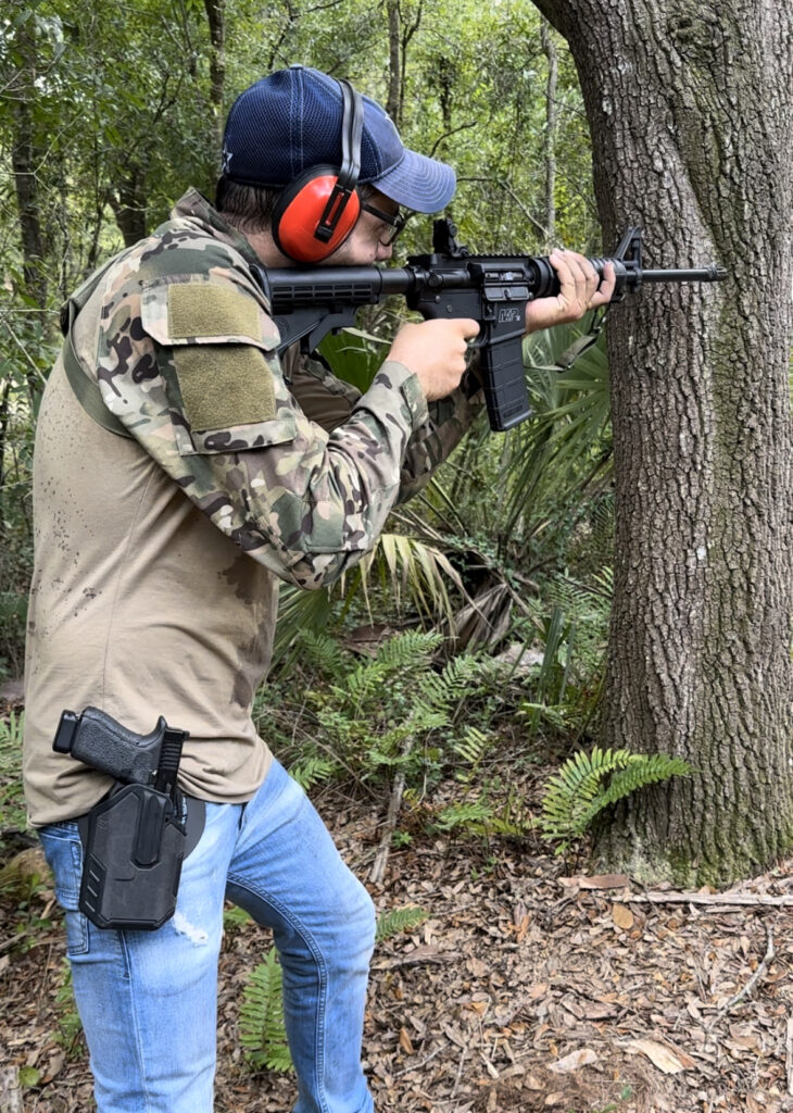 Gun instructor teaching shooting lessons in Celebration Florida