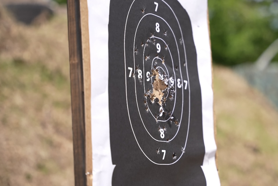 Gun instructor teaching shooting lessons in Indiantown Florida