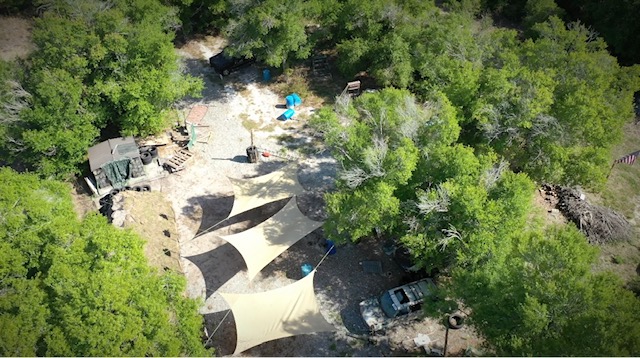 Outdoor shooting range near Indiantown at Smoke and Barrel Gun Club Okeechobee