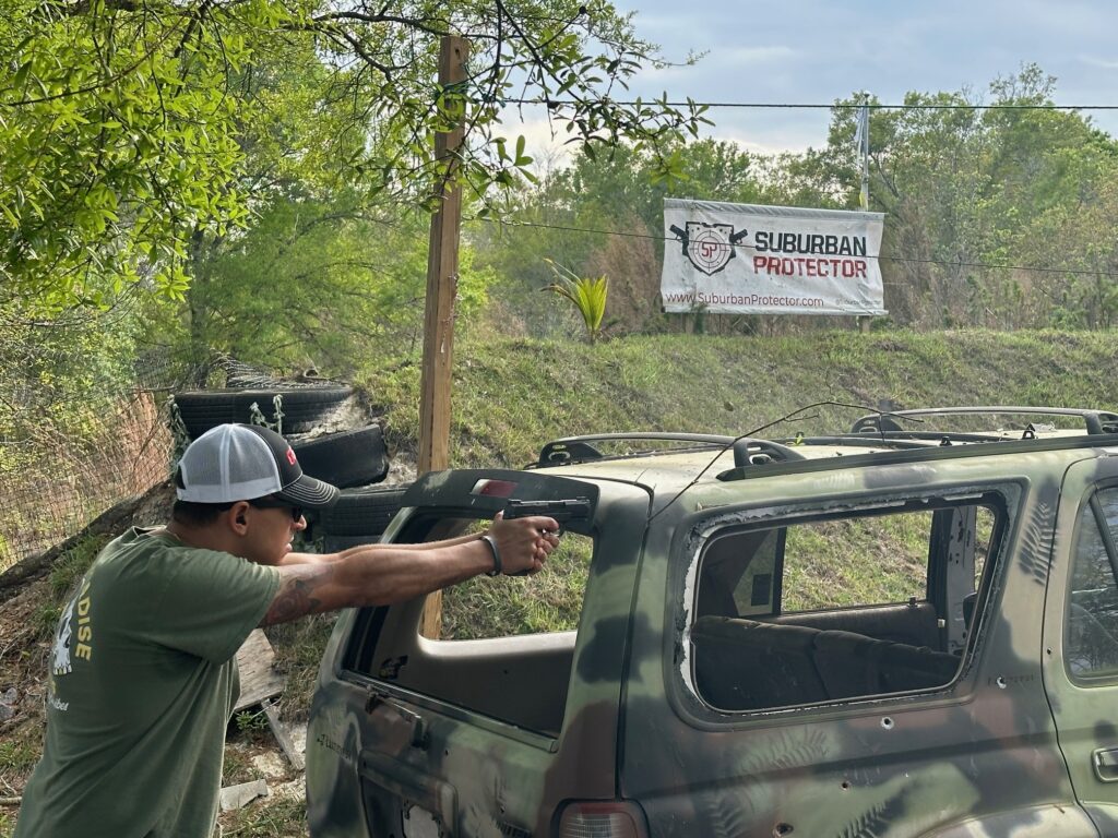 Outdoor shooting range near Stuart at Smoke and Barrel Gun Club Okeechobee